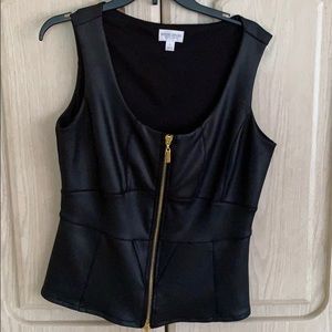 Designer Black Vest. Like New!!